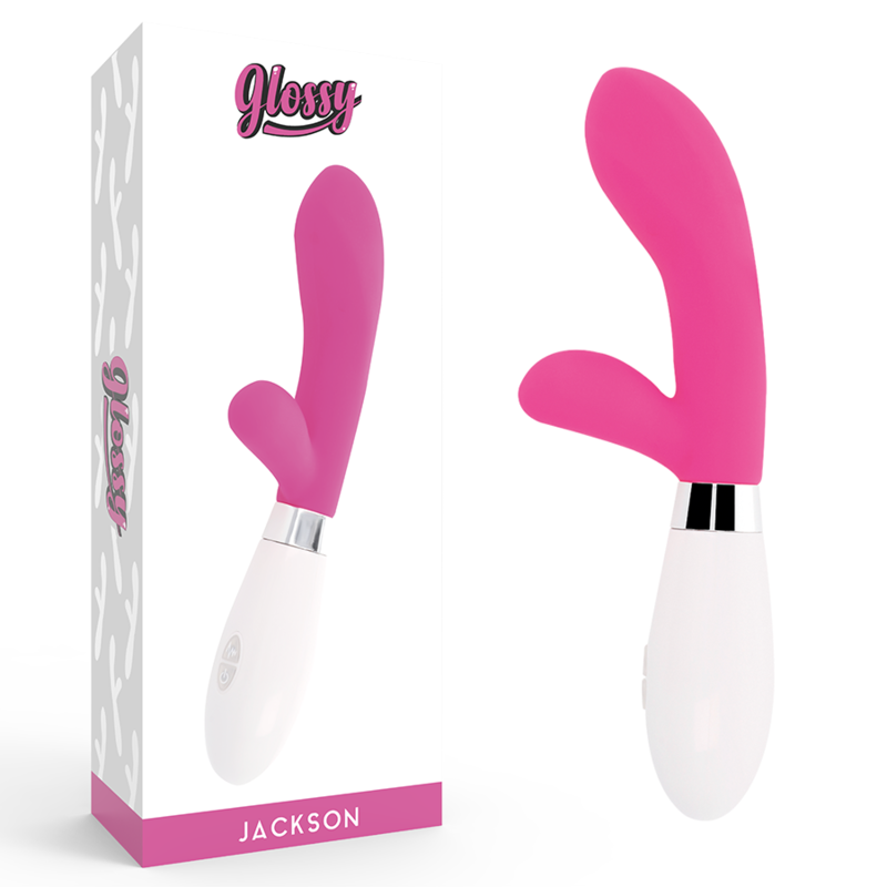 Masseur rabbit Jackson en silicone – Plaisir ciblé et discret