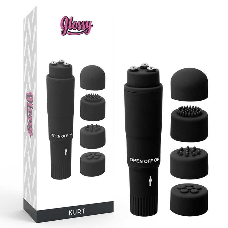<strong>Mini masseur intime multi-têtes</strong> pour plaisir ciblé et discret
