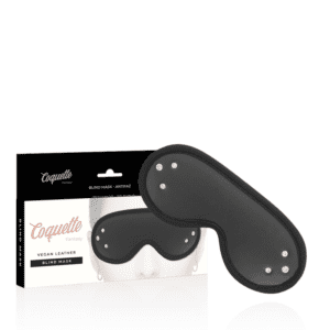 Masque BDSM en cuir vegan COQUETTE CHIC DESIRE FANTASY