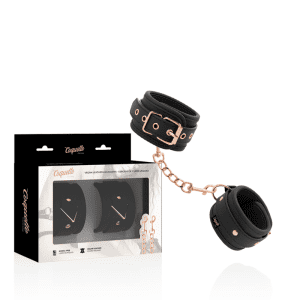 Menottes BDSM en cuir vegan élégantes COQUETTE CHIC