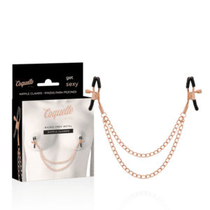 Pinces à tétons BDSM Coquette Chic Désir – Plaisir et élégance réunis