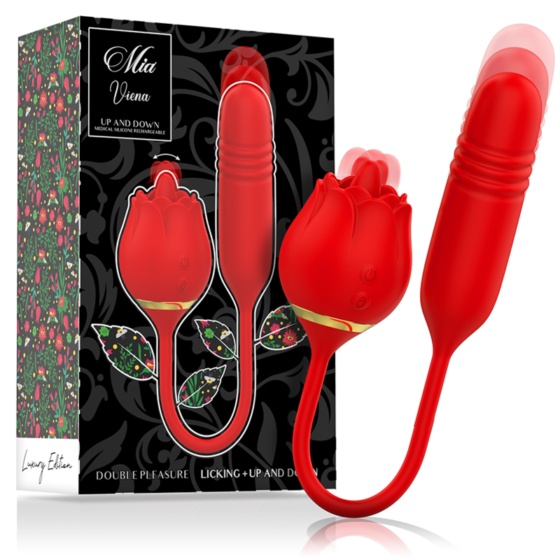 MIA Double Pleasure Licking : <strong>vibromasseur clitoridien</strong> pour l’épanouissement intime