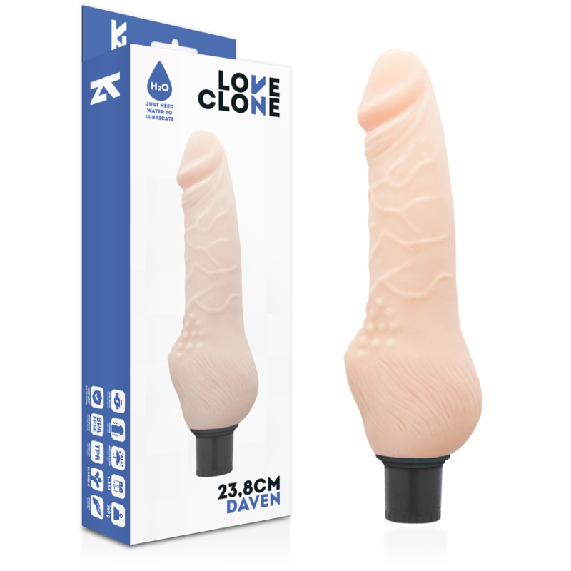 Vibromasseur Autolubrifiant Love Clone – Plaisir Réaliste Immédiat