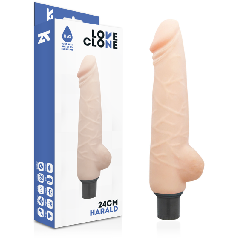 Vibromasseur autolubrifiant réaliste Love Clone