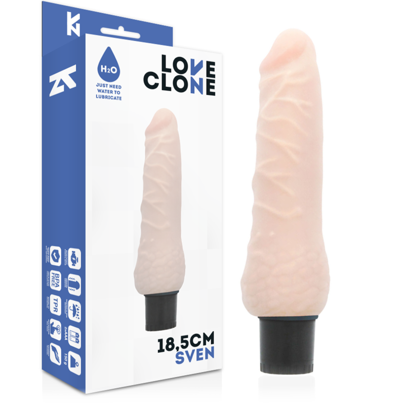 Vibromasseur autolubrifiant réaliste Love Clone