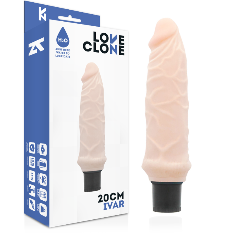 Vibromasseur réaliste Love Clone autolubrifiant – Plaisir intense sans effort