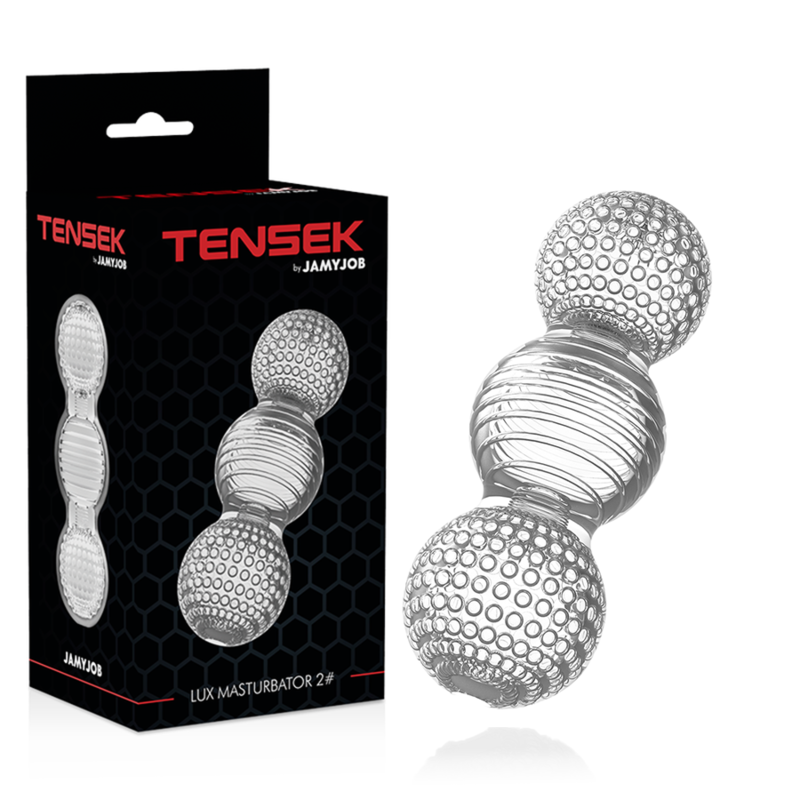 Masturbateur transparent TENSEK 2 – Plaisir visuel et sensoriel intense