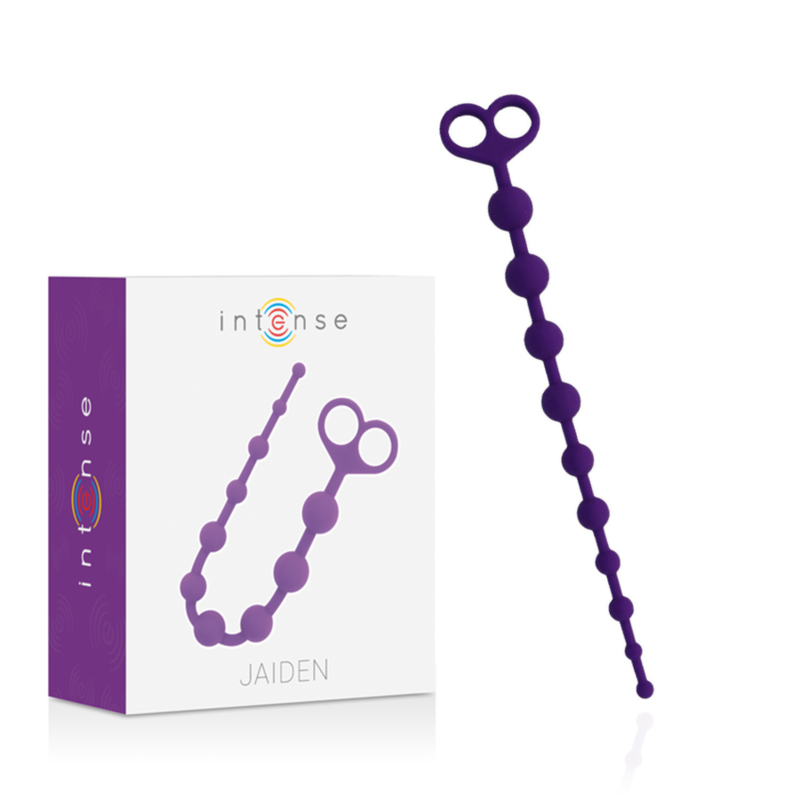 Boules anales Jaiden Intese en silicone doux pour un plaisir contrôlé