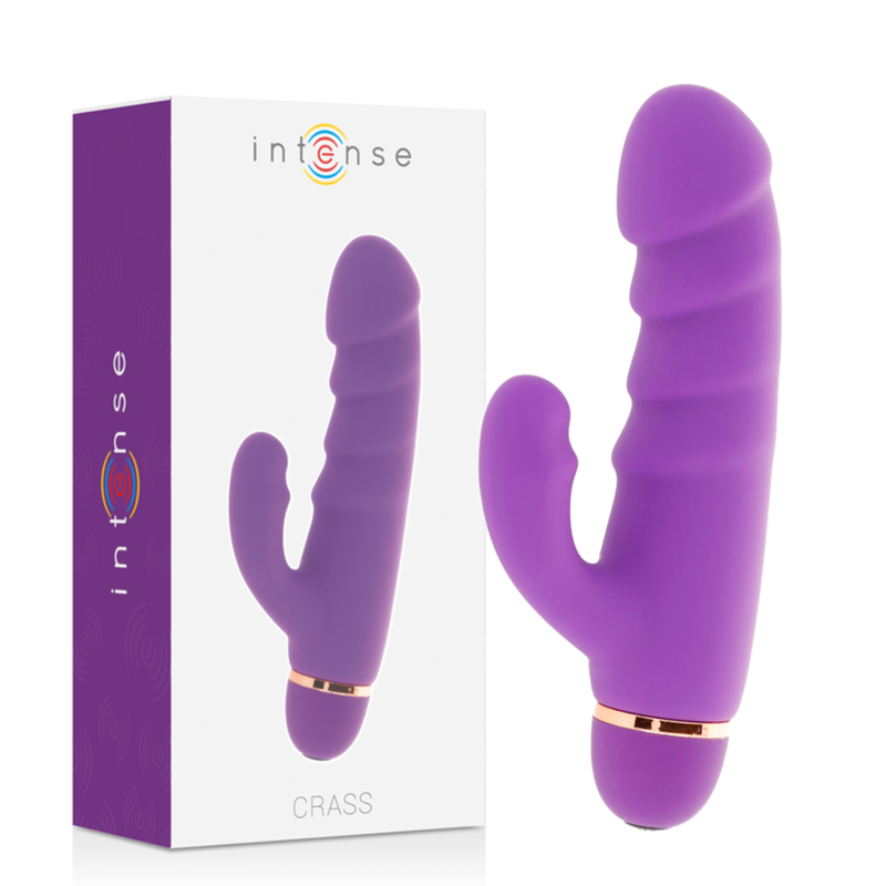 <strong>Vibromasseur point G</strong> avec stimulation clitoridienne – Élégance et intensité réunies
