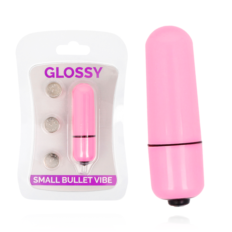 Mini vibromasseur brillant étanche pour zones érogènes
