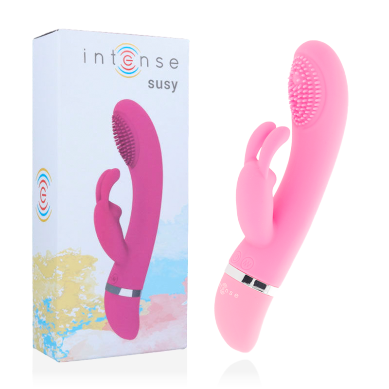 Vibromasseur Lapin Susy Intense – Plaisir Double et Sensations Uniques
