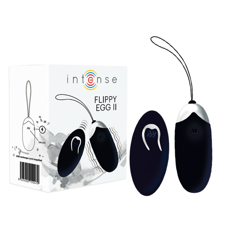 Flippy Egg II : œuf vibrant télécommandé pour plaisir sans limite