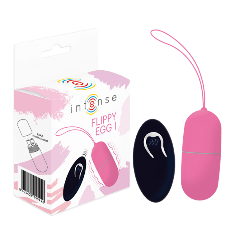 Œuf vibrant télécommandé FLIPPY EGG I pour plaisir discret