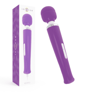 <strong>Stimulateur Wand puissant Keanu</strong> : vibrateur courbé pour massages intimes profonds