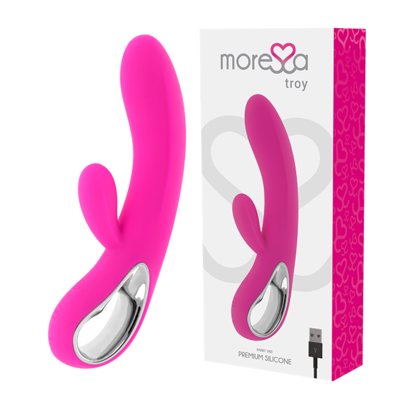 Troy, le lapin vibrant double stimulation pour orgasme intense