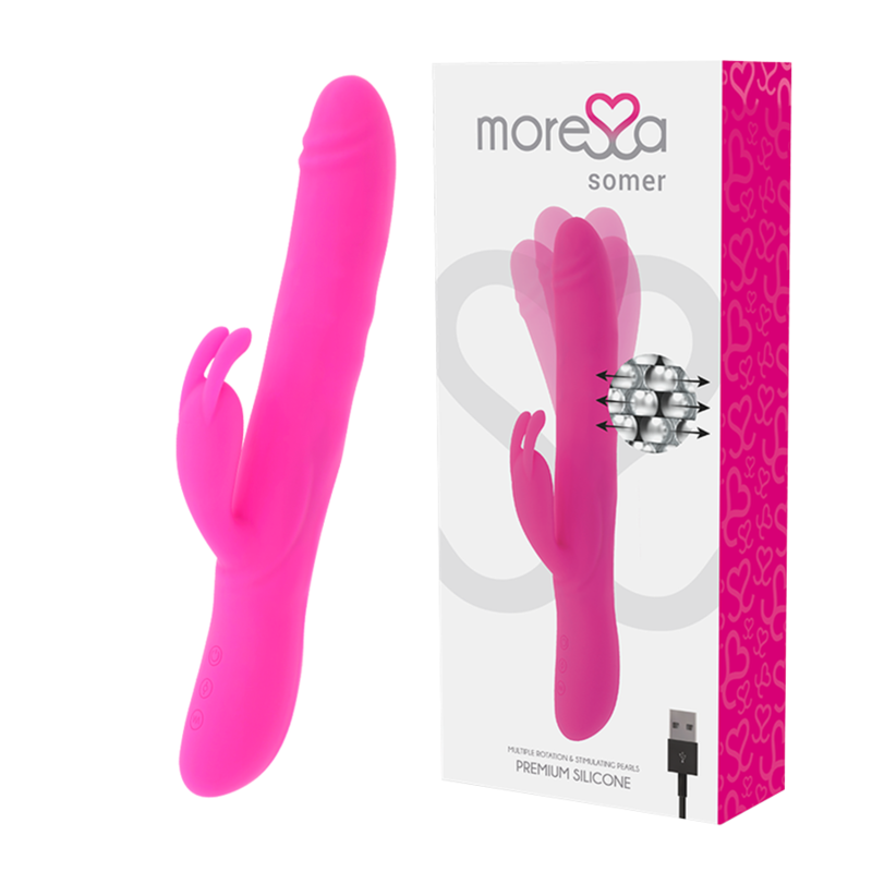 Vibromasseur point G et stimulateur clitoridien SOMER - Plaisir total assuré