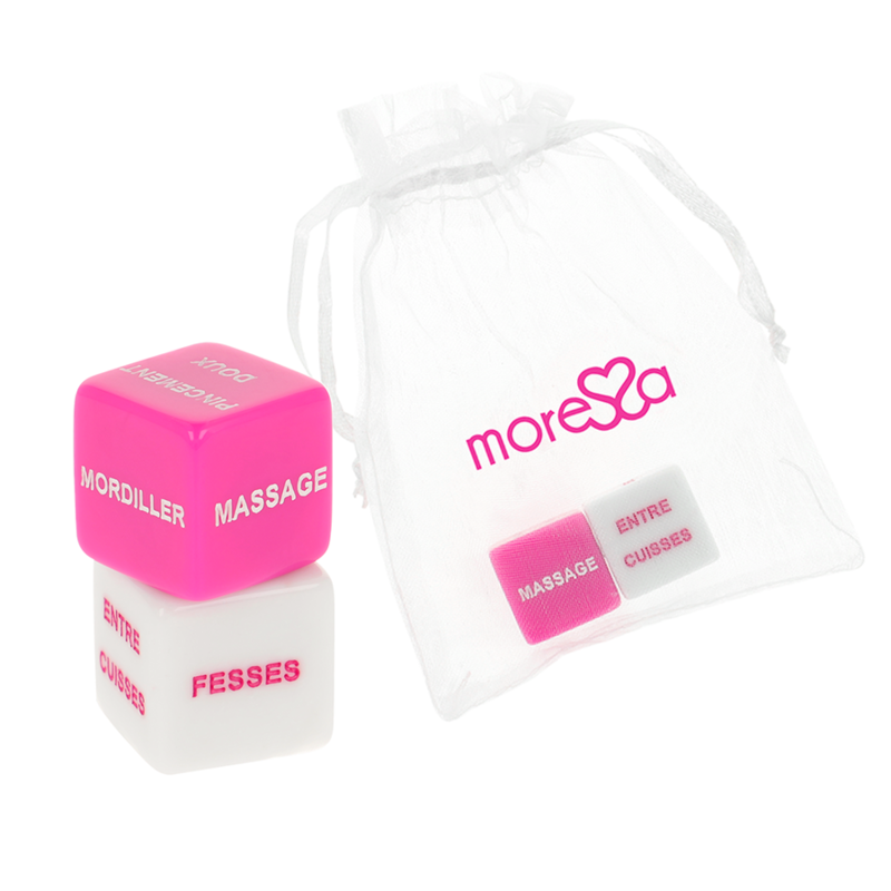 Jeu de dés érotiques Moressa pour couples audacieux