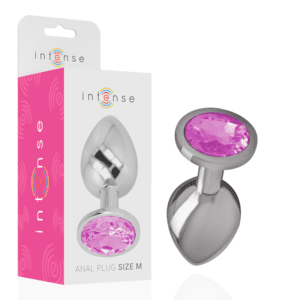 Plug anal bijou Intense™ : glamour et plaisir en métal