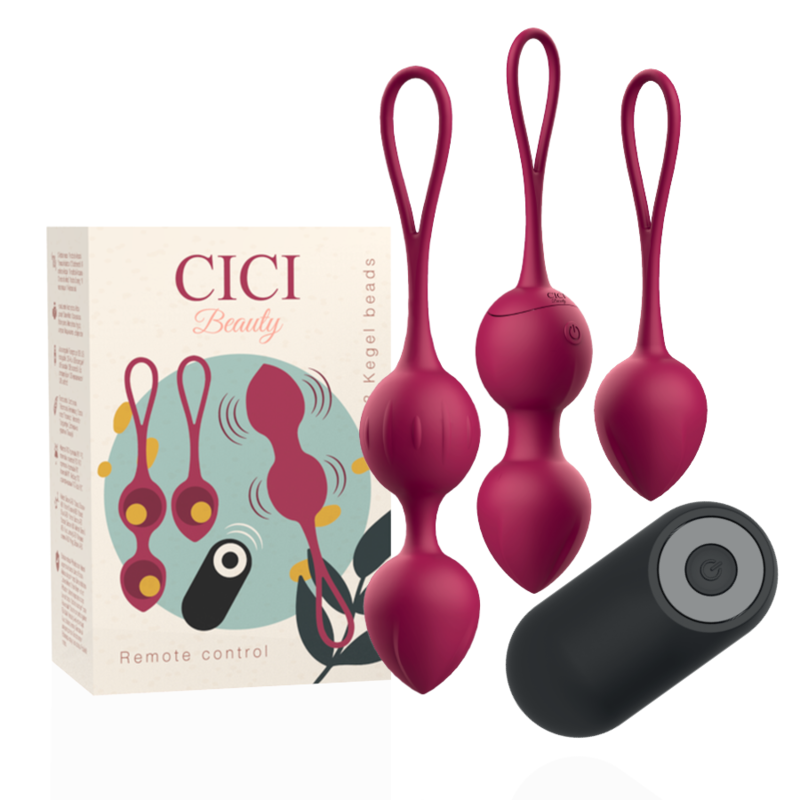 Boules de Geisha Vibrantes Cici Beauty - Entraînement Pelvien et Plaisir