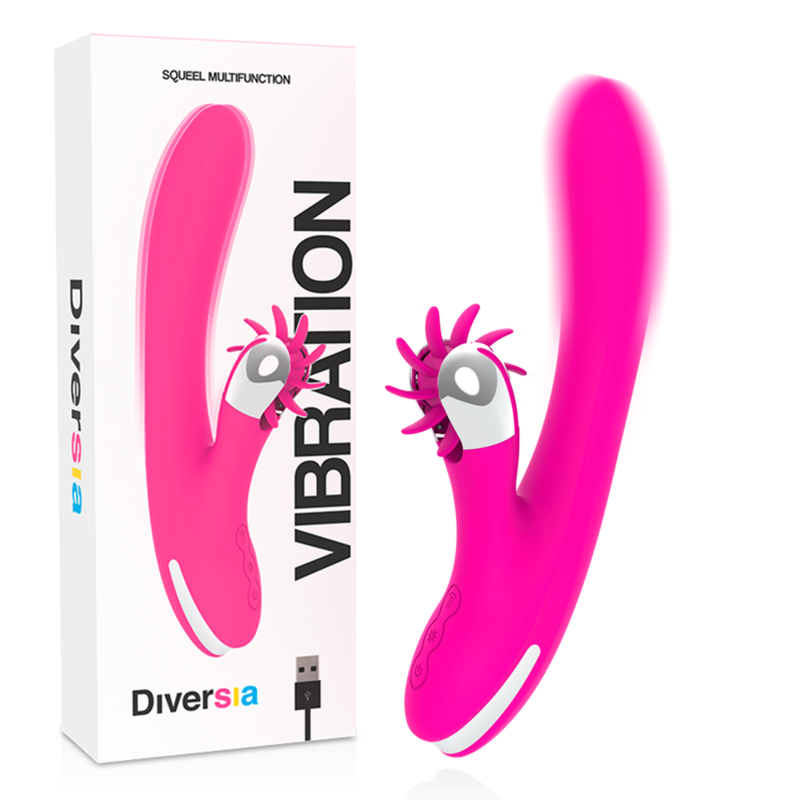 Vibromasseur Diversia Bunny Vibrating : liberté et orgasme absolu