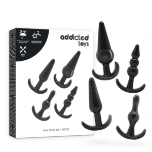 Set de plugs anaux Addicted Toys – Pour explorer le plaisir en toute liberté