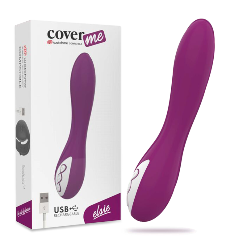 ELSIÉ : Vibromasseur doux au toucher soyeux pour plaisirs intenses