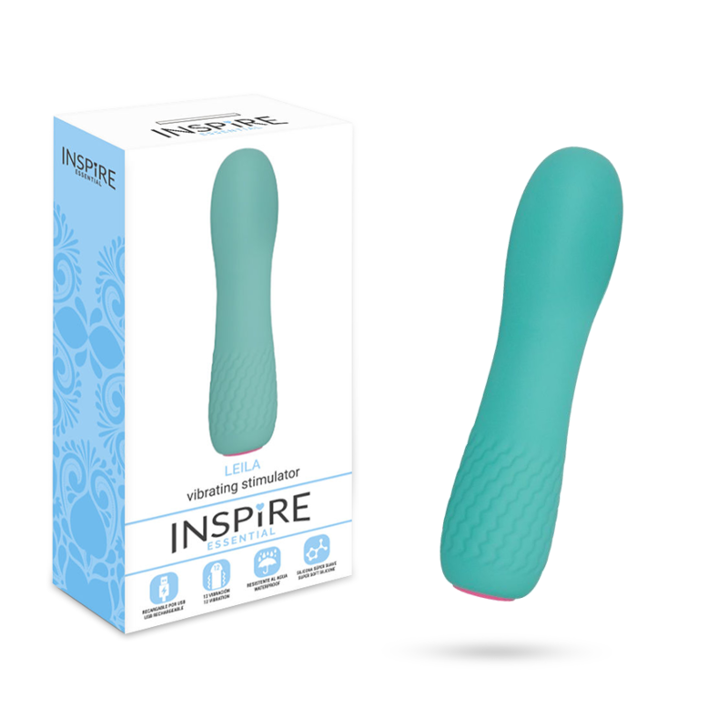 Vibromasseur flexible rechargeable Leila - Plaisir en toute élégance
