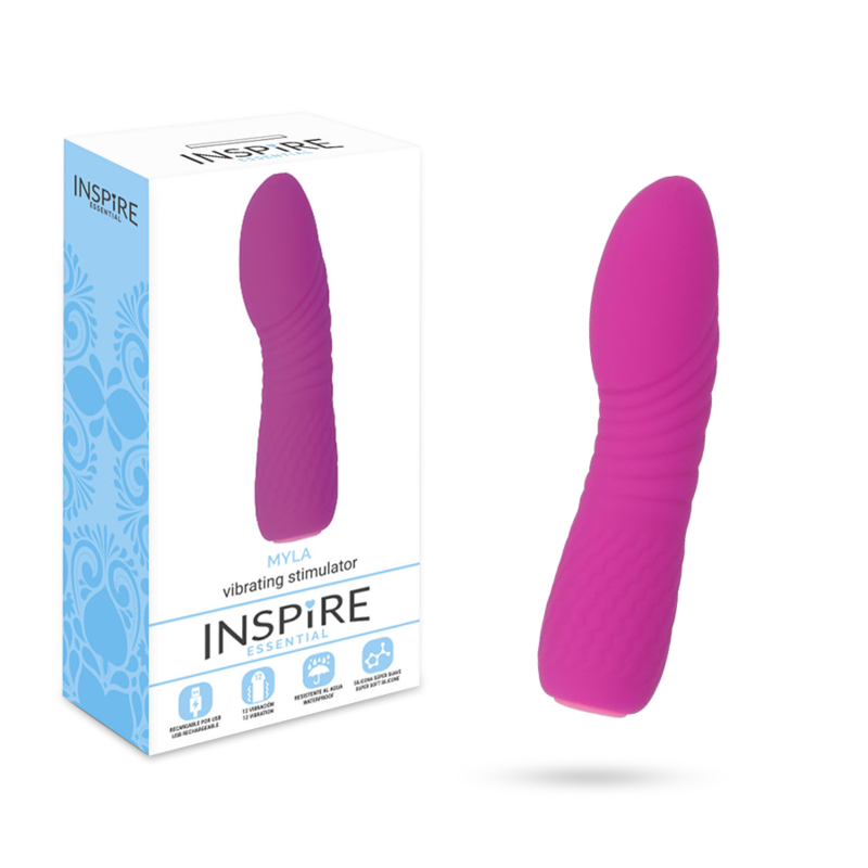 Myla Inspire : Vibrateur flexible en silicone pour plaisir intense