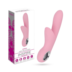 Vibromasseur rabbit Ximena Inspire – Plaisir courbé au féminin