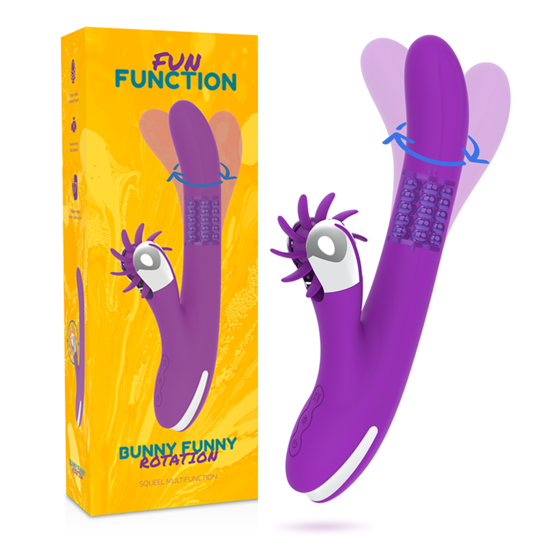 Stimulateur Clitoridien Bunny Function : réaliste, doux et orgasmique