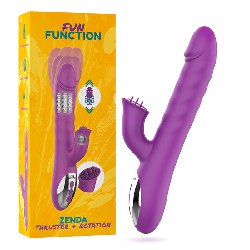 Stimulateur Zenda Thruster Rotation – Plaisir Réaliste et Intense