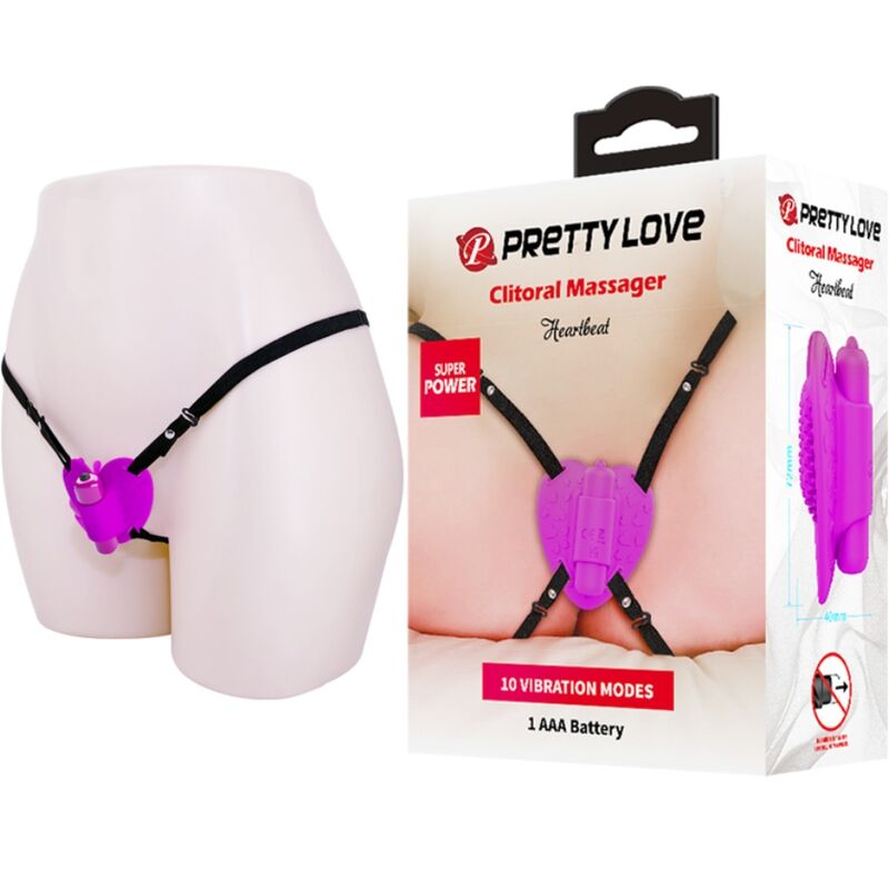 Stimulateur clitoridien Pretty Love à 10 vibrations intenses