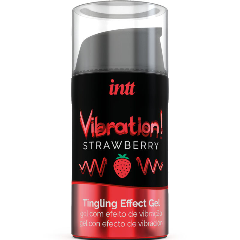 Gel Vibrant Intime Fraise – Sensations Intenses & Saveur Fruité