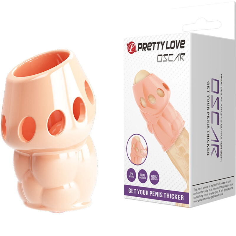 Manchon pénien doux pour prolonger le plaisir masculin