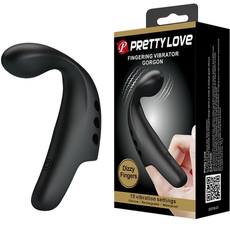 Vibromasseur à doigt rechargeable Pretty Love – Plaisir ciblé et sensations exquises