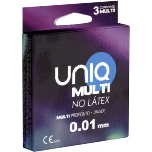 Préservatifs sans latex ultra fins Uniq MULTI – Sensation peau contre peau