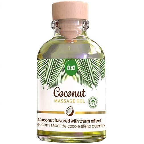 <strong>Gel de massage intime à la noix de coco</strong> – Sensations gourmandes et chaleur douce