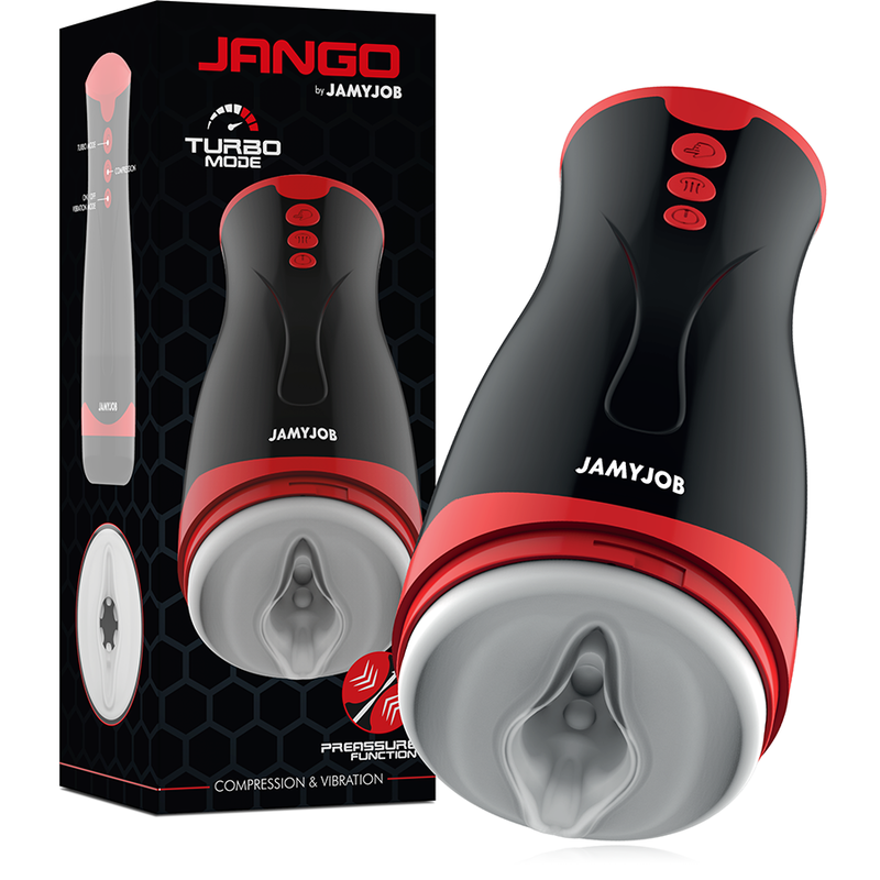 Masturbateur masculin Jango JAMYJOB - Plaisir ultime en silicone