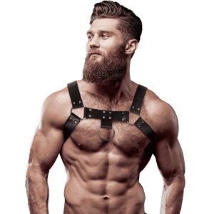 Harnais de Poitrine Avant Homme – Look Sensuel et Confiant