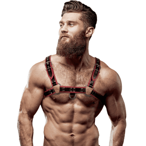 Harnais de poitrine avant pour homme – Affirme ta sensualité avec style
