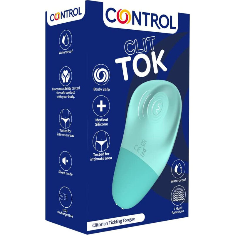 Clit Tok : Stimulateur clitoridien vibrant Control pour plaisir intense