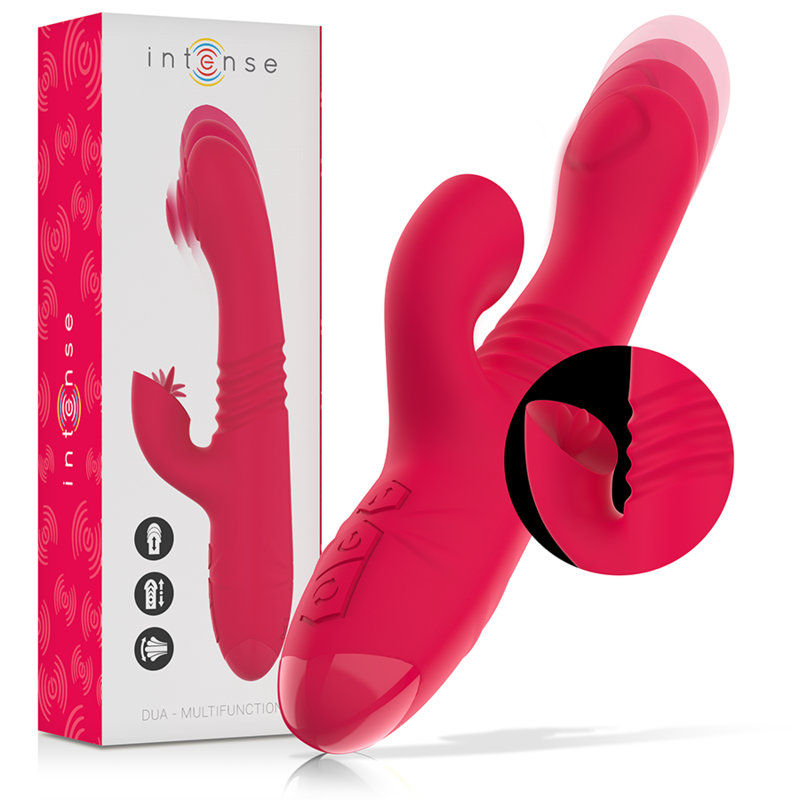 Vibromasseur DUA INTENSE : Plaisir profond et stimulation multifonction