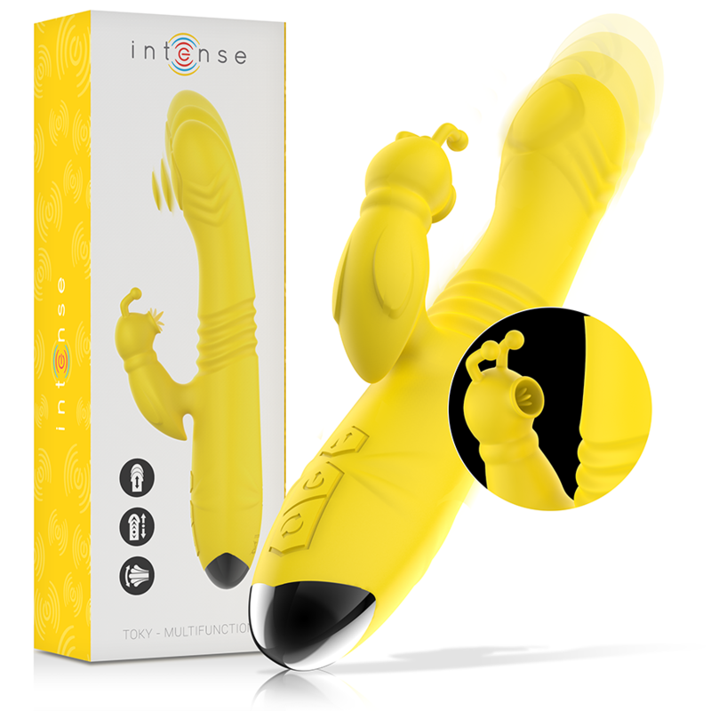 Vibromasseur multifonction TOKY INTENSE : Explore ton plaisir suprême