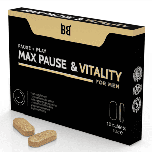 Max Pause Vitality : Complément naturel retardateur pour hommes