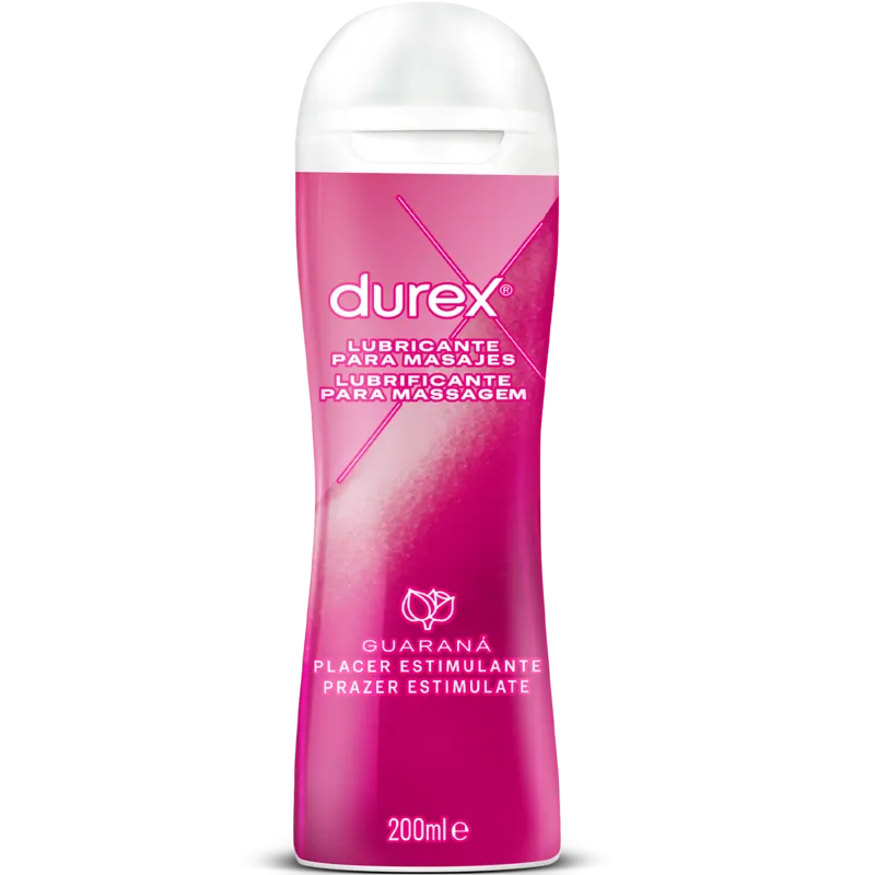 Gel de massage intime au guarana Durex 2 en 1 stimulante