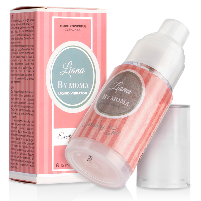 Gel stimulant intime vibrant Liona by Moma – plaisir immédiat garanti