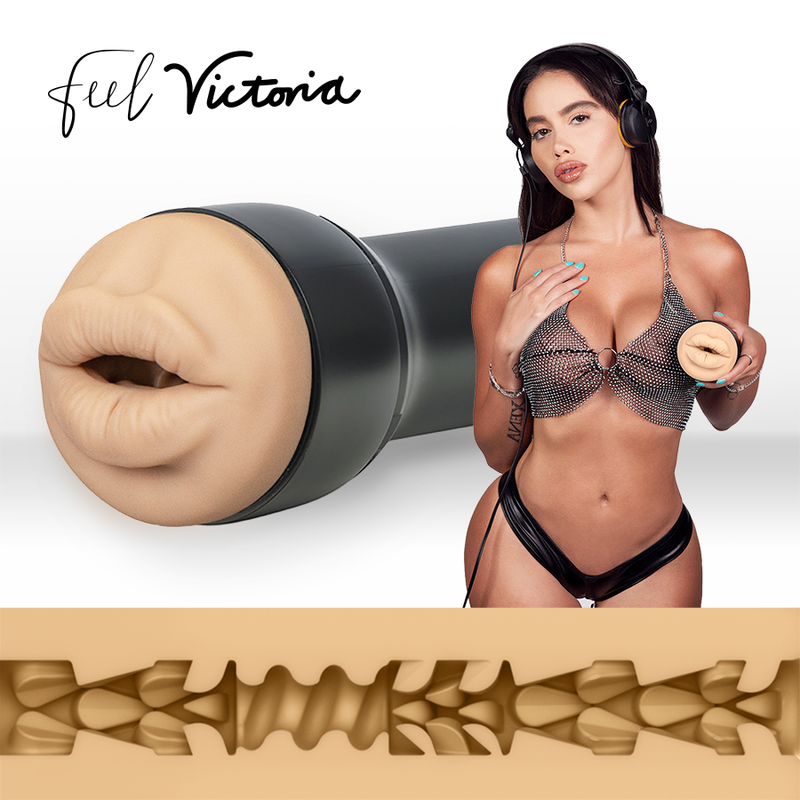 Masturbateur bouche Feel Victoria June — Réplique ultra réaliste