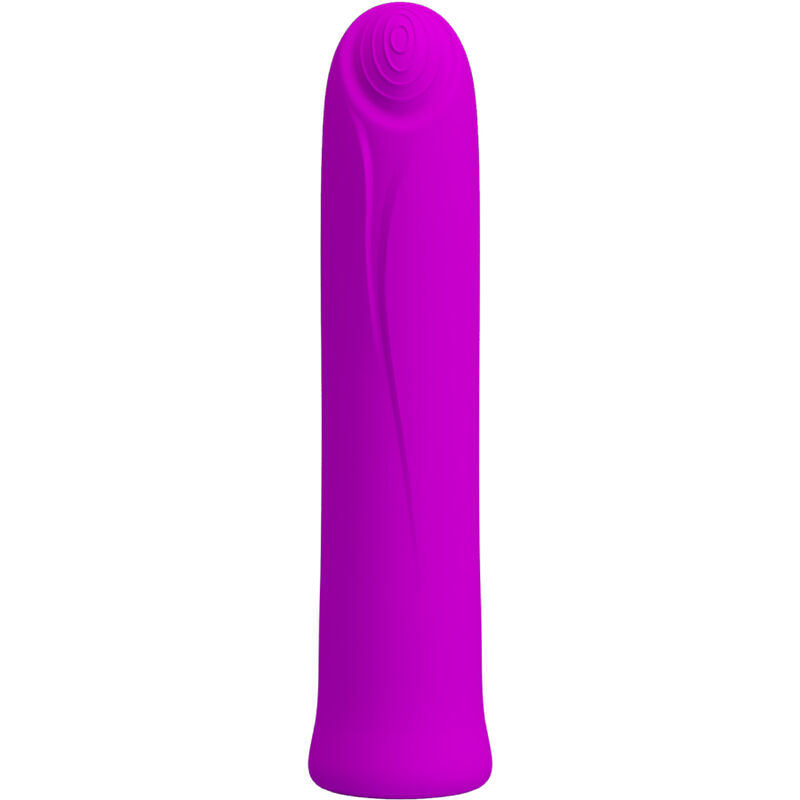 Mini vibromasseur violet discret à 12 vibrations