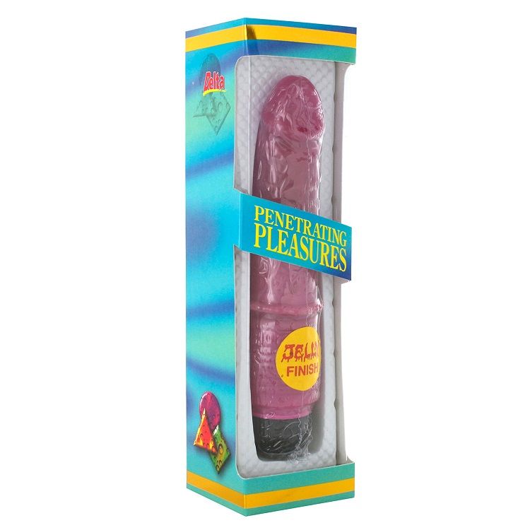 Vibromasseur réaliste Jelly multi-vitesses pour sensations intenses