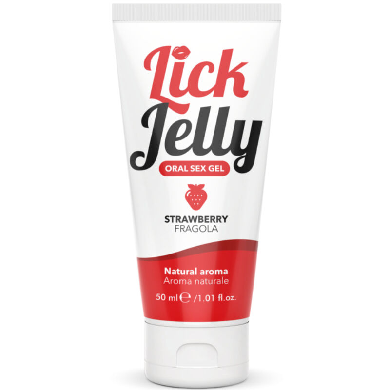 <strong>Gel comestible fraise</strong> pour préliminaires sensuels
